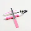 Собаки для груминга Pet Nail Gook Tools Cat Щенок ногтей для ногтей для ногтей для ножницы для ногтей для животных с набором файлов Papaer Card Упаковка 3 цвета 2 Размеры