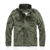 Vestes pour hommes Casual Wear Mens surdimensionné Camo Sportswear épais Denim hommes ensemble vert militaire hiver camouflage manteau mâle XXL 220915
