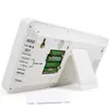 TXL Extra grande visão relógio de parede digital jumbo despertador 13.8 "LCD Display Alarme Calendário Interno Temperatura Bateria Alimentada 201118