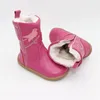 TipsieToes Top Marke Barfuß Echtes Leder Baby Kleinkind Mädchen Kinder Schuhe Für Mode Winter Schnee Stiefel Kostenloser Versand LJ201027