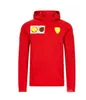 F1 Racing Suit Anpassade lagutgåva bilfans Auto Running Spring and Autumn Pullover tröja Cooperation Models Leisure Sports Plus Velvet Men's Women's Jackets