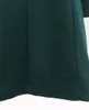 Cappotto lungo di lana verde taglie forti Cappotto coreano elegante doppio petto Cappotto vintage Donna Giacca invernale calda nera 201102