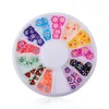 Nail Art Decorations 3D Decoration Tips Crystal Glitter Rhinestone White AB Acrylic Diamond Drill Wheel AccessoriesNail