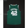 Gestikte custom 2018 Al Horford #42 groene basketbal jersey dames jeugd heren truien XS-6XL NCAA