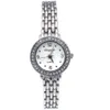 6st Mixed Bulk Fashion Watche Luxury rostfritt stål armband klockor damer kvartsklänning klockor reloj mujer t200420