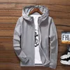 Men Waterproof Wind Breaker Coat Zipper Hoodie Jacket Quick Drying Sport Outwear Stoper Raincoat Selling 211217