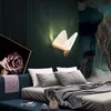 Wall Lamp Modern Nordic Minimalist Creative Butterfly LED Light For Living Room Bedroom Bedside Cafe Bar Indoor Lights E27