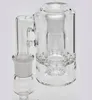 Vintage SYN ASH CATCHER WITH PERC Glass Bong hookah Water Pipes 14mm 18mm 45 90 degree can put customer logo