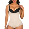 Original Aveibee Shapewear För kvinnor Magkontroll Shapers Fajas Colombianas Body Shaper Dragkedja Öppen Byst Bodysuit