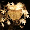 LED Lights Strings Decoration Star Copper Wires Fairy Christmas Wedding Battery Operate Twinkle Light a36