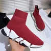 2021-Nya Sock Korta stövlar Designer Korta stövlar Klassiska Sneakers av hög kvalitet Löpare jogging promenader utomhusskor34-45 Med låda