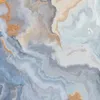 Anpassad Alla Storlek Väggmålning Modern Blå Landskap Marmor Väggpapper Vardagsrum TV Soffa Heminredning Papel de Parede 3D Sala