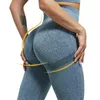Lzyvoo Leggings vrouwen sport hoge taille push up panty dames workout ademende vaste kleur gym kleding h1221