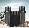 Nuovo binocolo 10X25 HD completamente ottico con doppia pellicola verde binocolo impermeabile telescopio per caccia viaggi sport trekking imbracatura per birdwatching