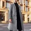 шерстяные длинные пальто для мужчин