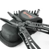 Ganzo G103 Multitool Kieszonkowy Składany Szczypce Camping Survival Nóż Multi Tool Szczypce Do Confination Narzędzia ręczne EDC z torbą narzędziową Y200321