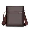 Портфель Jun, сумка на плечо, сумка для ноутбука, мужская кожаная папка для документов формата А4, дизайнерская сумка-тоут с цепочкой для деловых поездок Messenger274Z