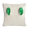 20PCS/DHL Sublimation Blank Easter Pillow Case 40*40cm Heat Print Rabbit Ear Cushion Covers DIY Linen Pillow Covers Party Decoration LY2013