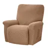 1pc Non-Slip Recliner Chair Cover Elastic Fåtölj Sofa Slipcover Protectors 220302