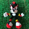 28 cm nnew aankomst Sonic The Hedgehog Sonic Tails Knuckles echidna knuffel dieren pluche speelgoed geschenk gratis