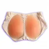 Nouveau Silicone Butt Pads Shapewear Enhancer Faux Cul Ascenseur Faux Fesse Rembourré Culotte Hanche Push Up Sous-Vêtements Body Shaper Lingerie T200707