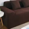 L forma di divano divano coperchio coperchio di colore solido per salotto Poltrone Copertine elastici Cover Sofas Decorazione elastica Mobili Cover Cover LJ201216