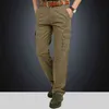 Calças de carga Homens Ao Ar Livre Caminhada Camping Multi Pocket Militar Militar Calças 2021 Moda Casual Respirável Impermeável Sweatpants H1223