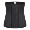 Bekväm och andningsbar latexmidja Trainer Corset Tummy Shapewear 25 Stålben Slimming Body Shapers Sculpting Girdle