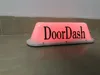 DoorDash Taxi Top Light LED Dak Helder Gloeiend Auto Logo Draadloos Teken TOP licht voor TAXI CHAUFFEURS