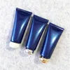 100 ml Bleu en plastique vide Conteneur cosm￩tique 100g Face Lotion Passe Poube Cr￨me Hand Cream Bouteille Travel 5939548