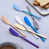 Dinnerware 304 stainless steel Knives butter knife jam knifes breakfast bread tool cheese knife cream butters knifeZC838