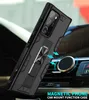 Étui magnétique pour support de voiture pour Samsung Galaxy S21 S20 S30 Ultra Note 10 plus 5G Note 20 Ultra Case Military Protective Kickstand Phone Covers