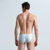 Ultra Low Mens Briefs Embalado Sexy Fino Ropa Interior Hombre Homens Homens Underwear Cuecas Homens Sem Emenda Heren Slips Calcinhas Transparentes T200511