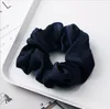 30Colors Silk Hair Scrunchie Satin Elastic Solid Headbands Women Girls Headwear Ponytail Holder Hair Accessories4603209