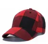 Ponytail Baseball Cap 16 Kleuren Messy Bun Hoeden voor Vrouwen Gewassen Katoen Plaid Snapback Caps Casual Summer Sun Visor Outdoor Hat