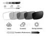 Lunettes de soleil Brand Design Cat Fashion Half Frame Lunettes de lecture Myopic Pochromic Femmes Optique avec boîte FML1