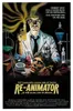 Film REANIMATOR 1985 HP Lovecraft, peintures, Film d'art imprimé, affiche en soie, décoration murale de maison, 60x90cm, 9805675