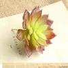 2021 nouveau 1 pc plantes artificielles fausse fleur de Lotus succulente pour bureau jardin décor bricolage succulentes plante décoration de la maison