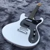 Cordier d'arrêt Tune-a-Matic pour guitare électrique blanche Custom Ventures Johnny Ramone MOSRITE Mark II
