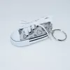 Nya Mode Sport Skor Keychain Mini 3D Simulering Kanfas Skor Kanfas Sneakers Tennis Keychain Bag Keychain Tillbehör Gåvor