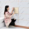 30*60 cm waterdichte vloerstickers zelfklevend marmeren wallpapers badkamer muur sticker huis renovatie stickers diy muren gemalen decor