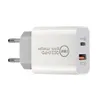 18W PD USB Type C chargeur mural adaptateur secteur de voyage rapide rapide QC 3.0 chargeur prise AU/US/EU/UK pour iPhone 13 14 Samsung