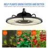 Luces de cultivo LED Bulbe27E26 400W Luz de cultivo de espectro completo plegable para plantas de interior Vegetablesgreenhouse Hydroponic 1832406