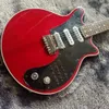 Burns Brian May Signature Guitar Special Antique Cherry Red Electric Guitarra Korean Burns Pickups and Black Switch BM012873745