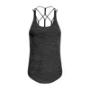 One In Two Sports Bra Yoga Tank Tops Gym Clothes Women Fitness Blouse Vest Running Loose Breathable Yoga Top Workout5945308