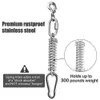 Pet Dog Toys Stainless Steel Dog Spring Pole Toys Outdoor Strong Hanging Exercise Rope Pet Muscle Builder For Medium Large Dogs LJ201125