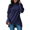 4XL 5XL Felpe con cappuccio da donna per ragazza Plus Size Vintage irregolare Top Camicetta Casual Pullover a maniche lunghe con cappuccio Top di grandi dimensioni Maglioni