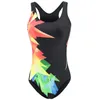 RISEADO MAYBE KADINLAR 2020 1 adet Mayo Yarışçısı Geri Spor Yüzme Takımları Kadınlar İçin Dijital Baskı Yemeği Takımları T200708