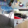 5M / 10M Yeni Banyo Fayans Su geçirmez Duvar Sticker Vinil PVC Mozaik Kendinden yapışkanlı Karşıtı Yağ Etiketler DIY Duvar Kağıtları Ev Dekorasyonu T200601