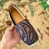 Luxe ontwerpers van topkwaliteit Espadrilles bedrukt logo schoenen JUTE lente zomer Canvas flats loafers handgemaakte schoen voor dames casual luxe lounge fabrieksschoeisel